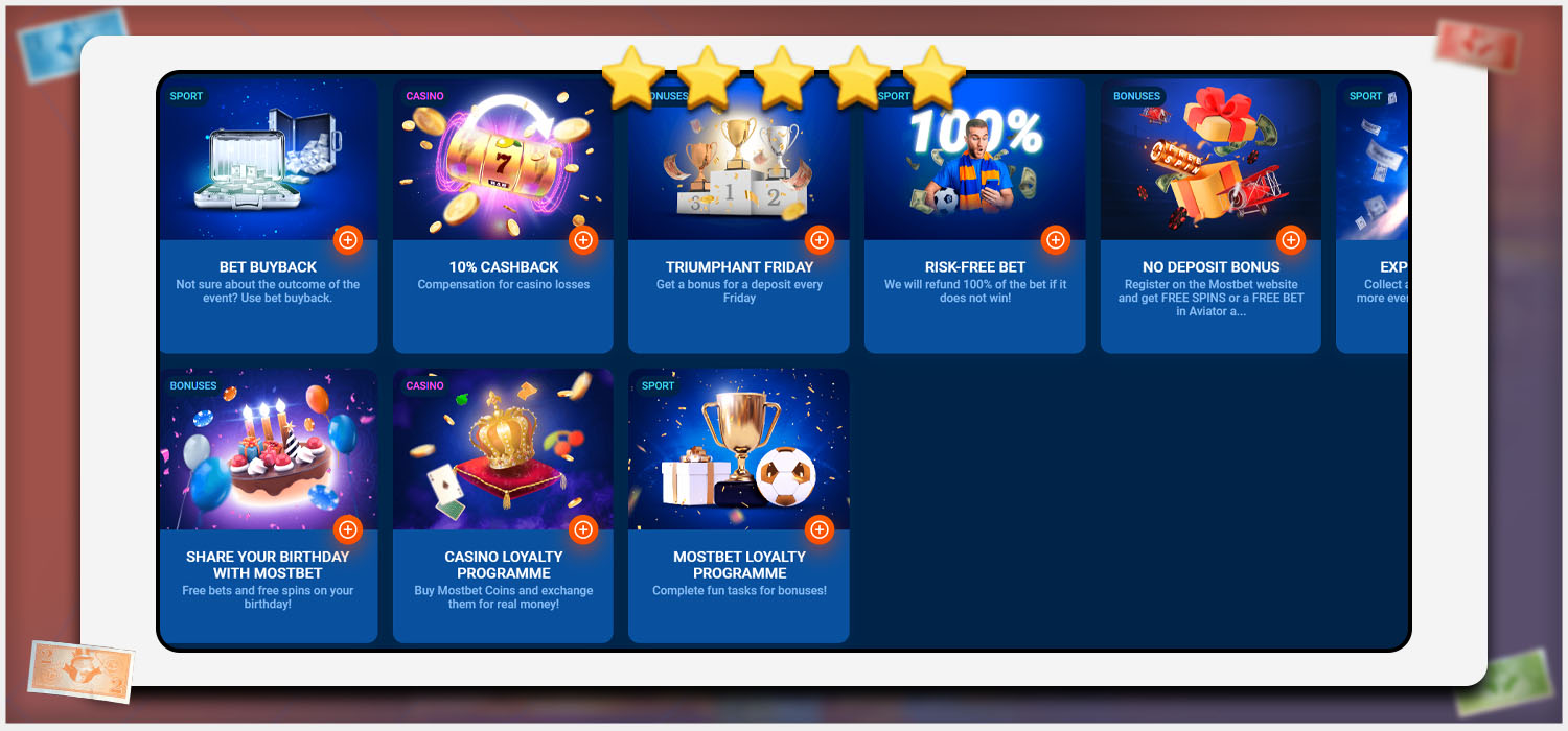 Explore Exciting Bonuses and Promotions at Mostbet Casino