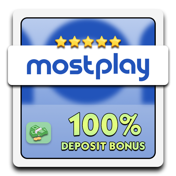 Experience Monopoly Live at Mostplay: multipliers, Chance wins and bonus games await. 100% on the first deposit.